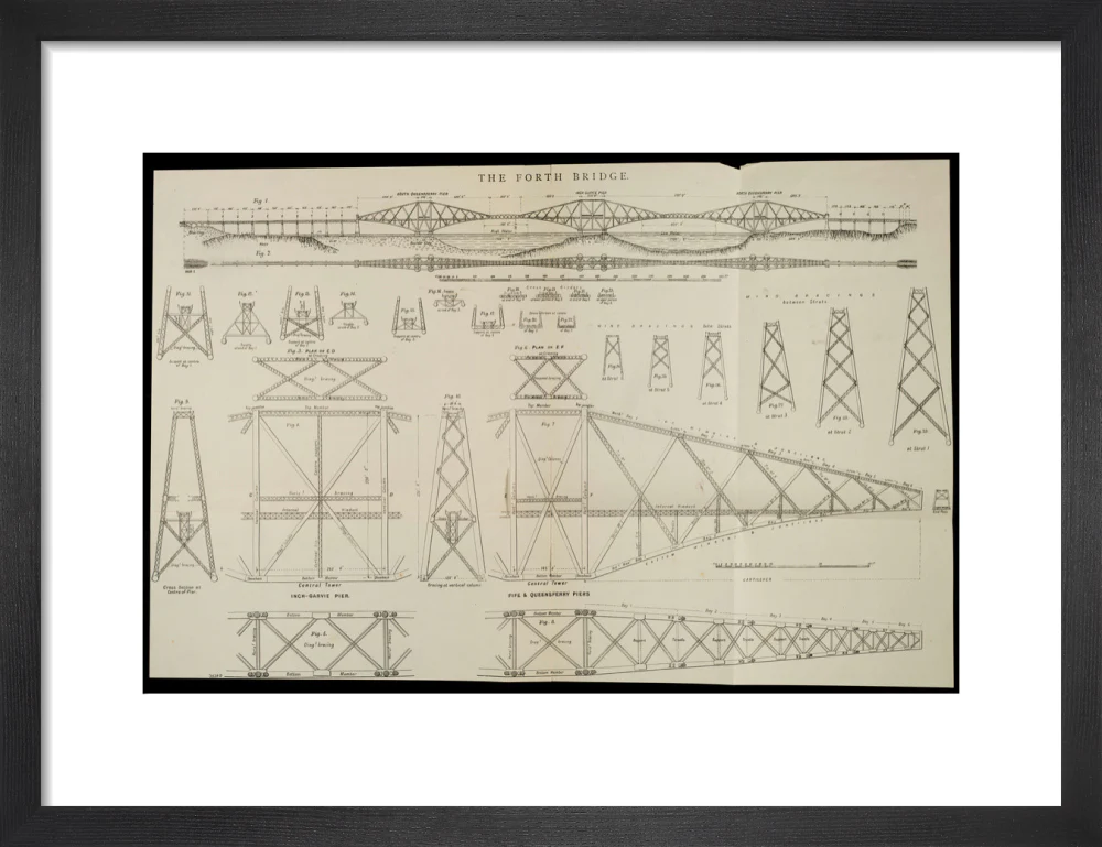 Diagram of the Forth Bridge - Image 8
