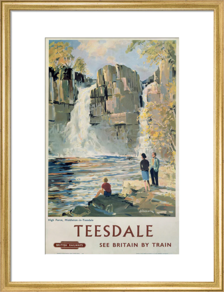 'Teesdale', BR poster, 1962. - Image 15