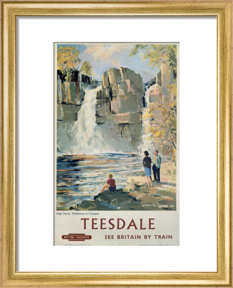 'Teesdale', BR poster, 1962. - Image 38