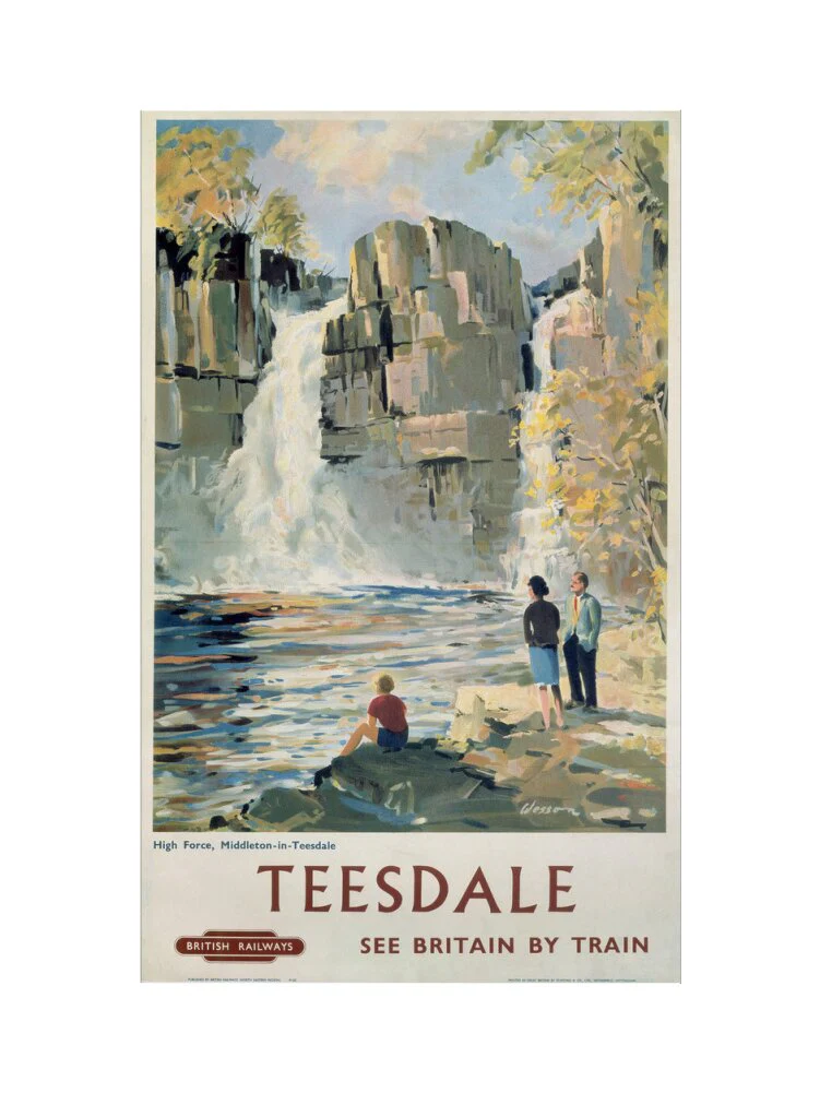 'Teesdale', BR poster, 1962. - Image 45