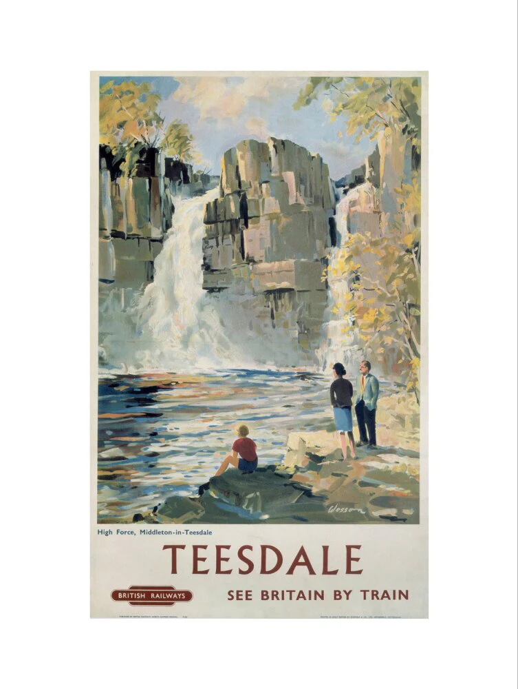 'Teesdale', BR poster, 1962. - Image 50