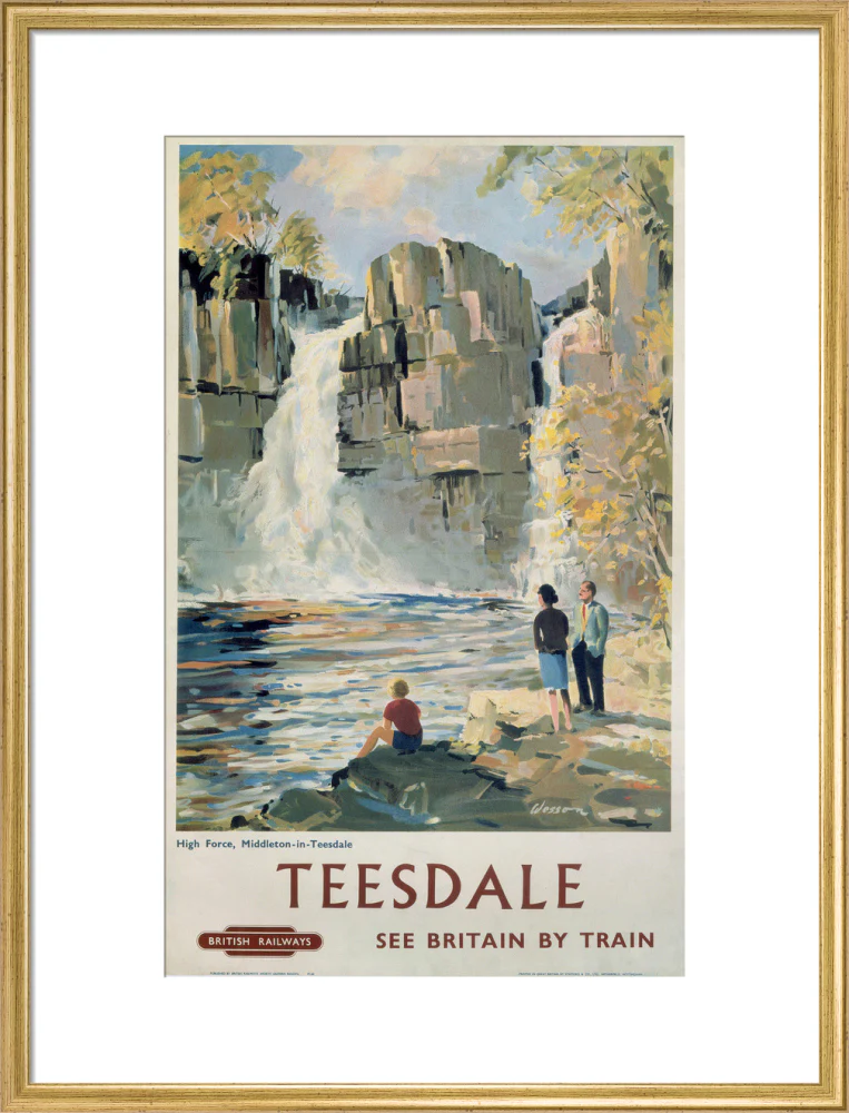 'Teesdale', BR poster, 1962. - Image 53