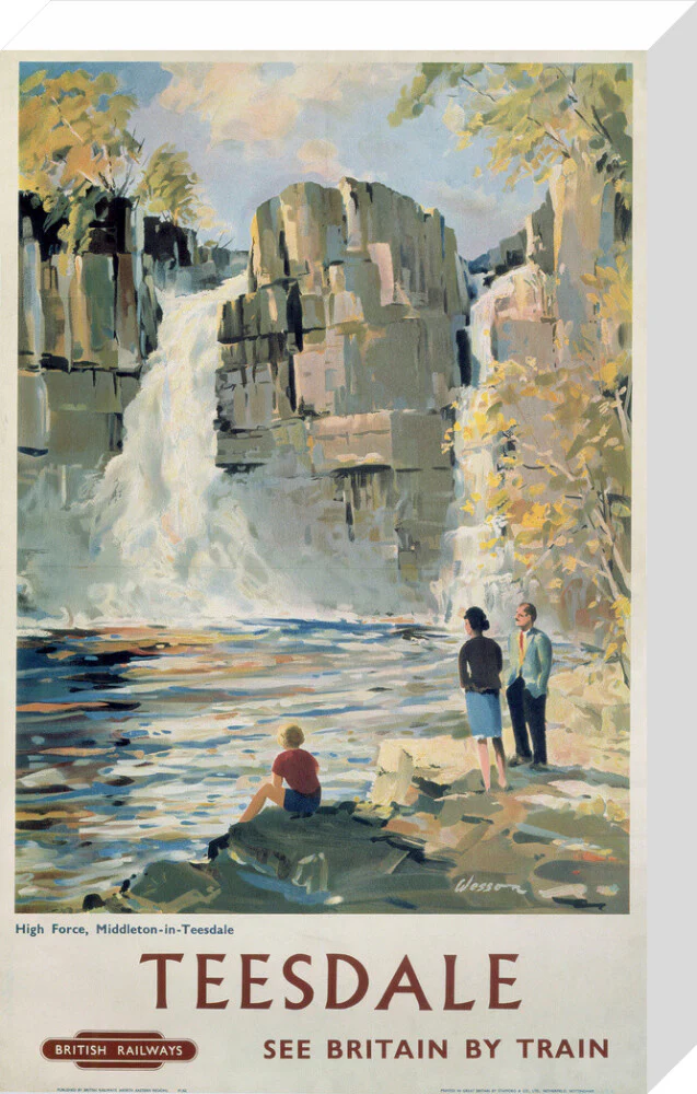 'Teesdale', BR poster, 1962. - Image 65