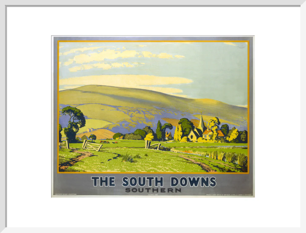 'The South Downs', SR poster, 1946. - Image 19