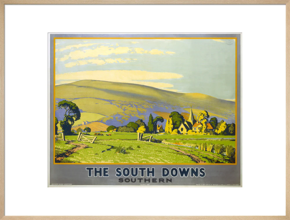 'The South Downs', SR poster, 1946. - Image 26