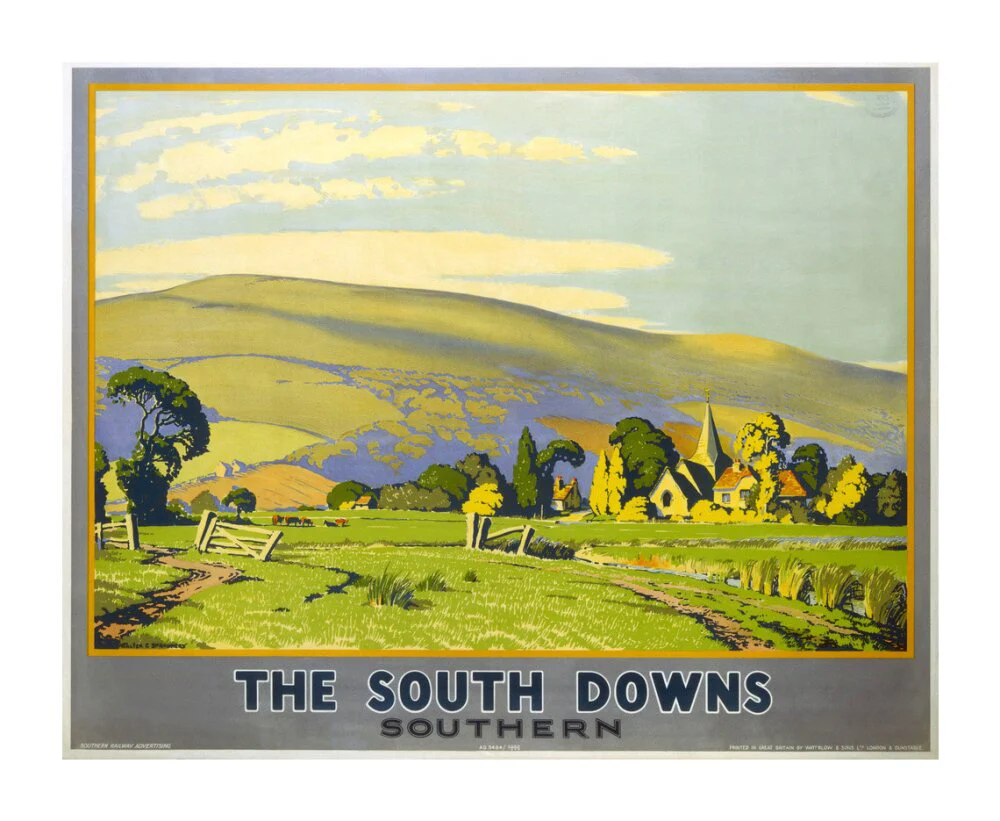 'The South Downs', SR poster, 1946. - Image 30