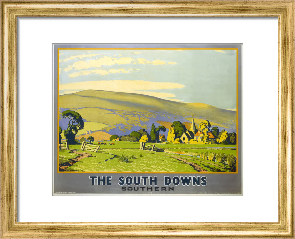 'The South Downs', SR poster, 1946. - Image 38