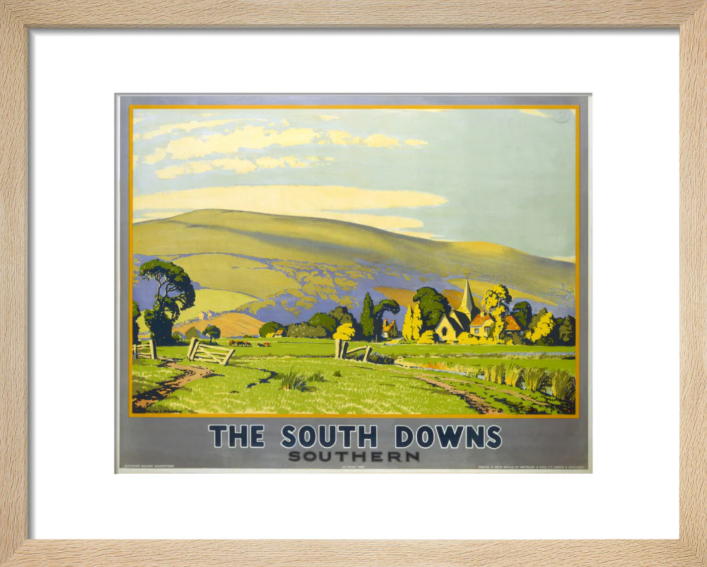 'The South Downs', SR poster, 1946. - Image 39
