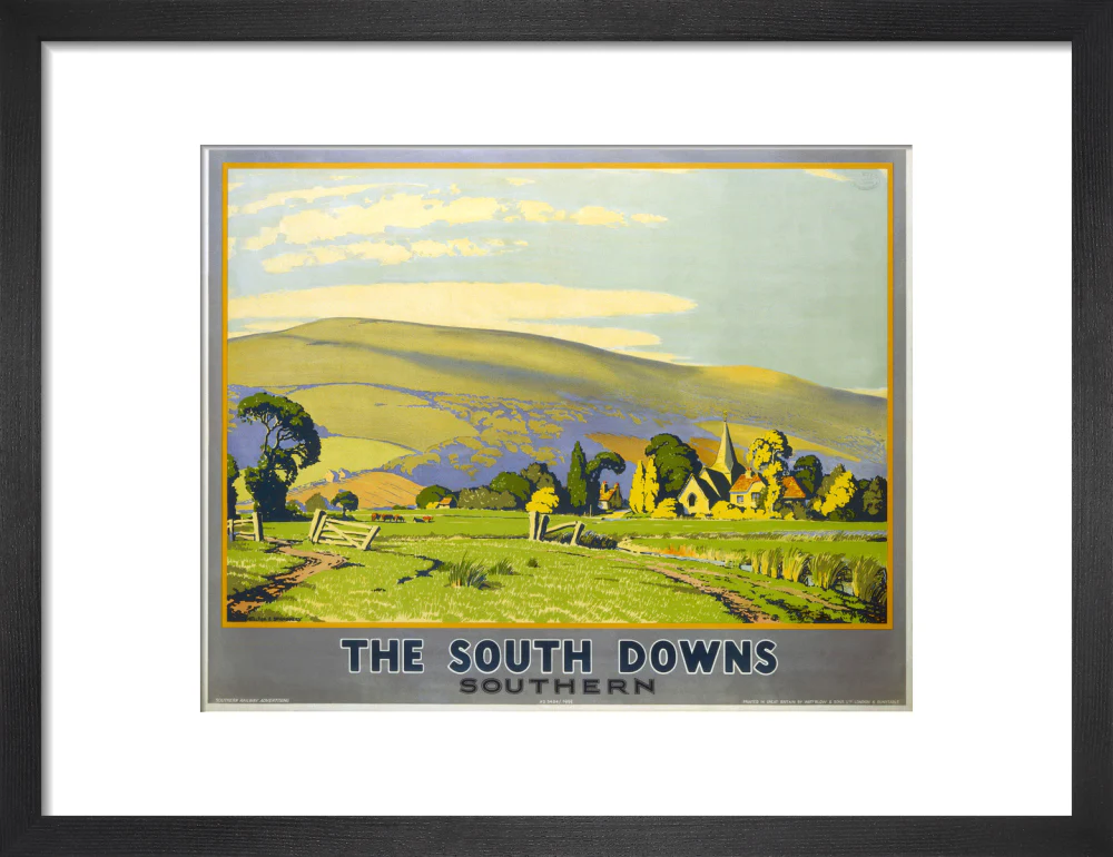 'The South Downs', SR poster, 1946. - Image 41