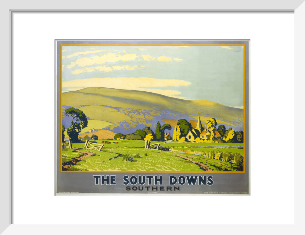 'The South Downs', SR poster, 1946. - Image 42