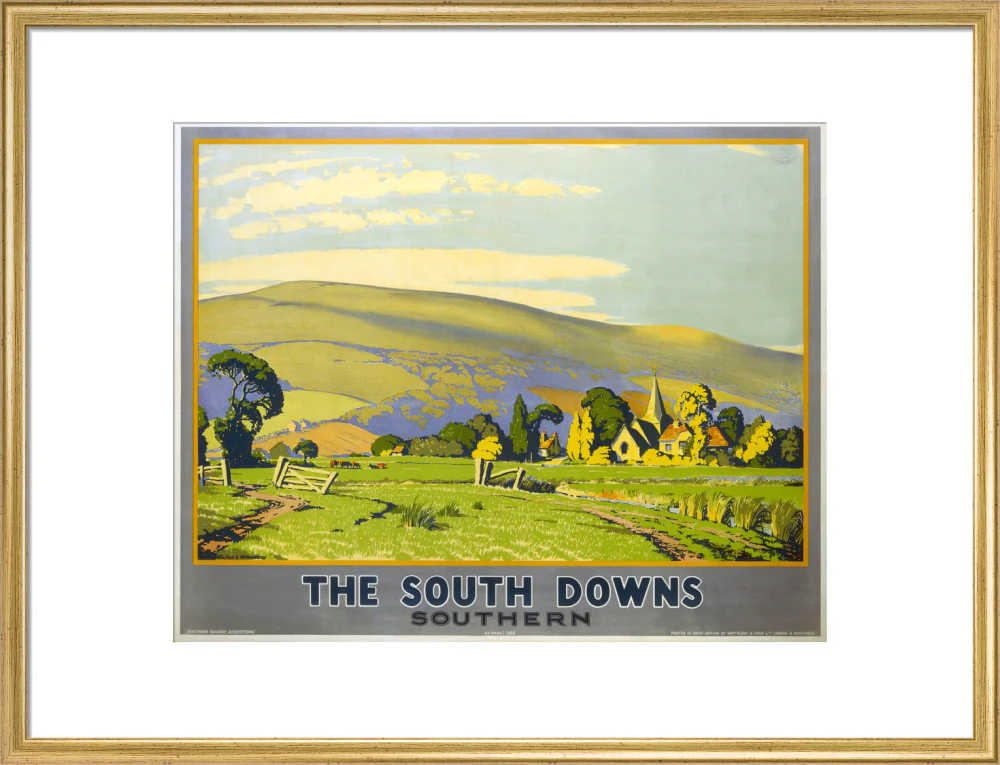 'The South Downs', SR poster, 1946. - Image 53