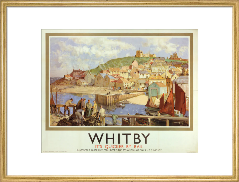 'Whitby', LNER poster, 1935. - Image 20
