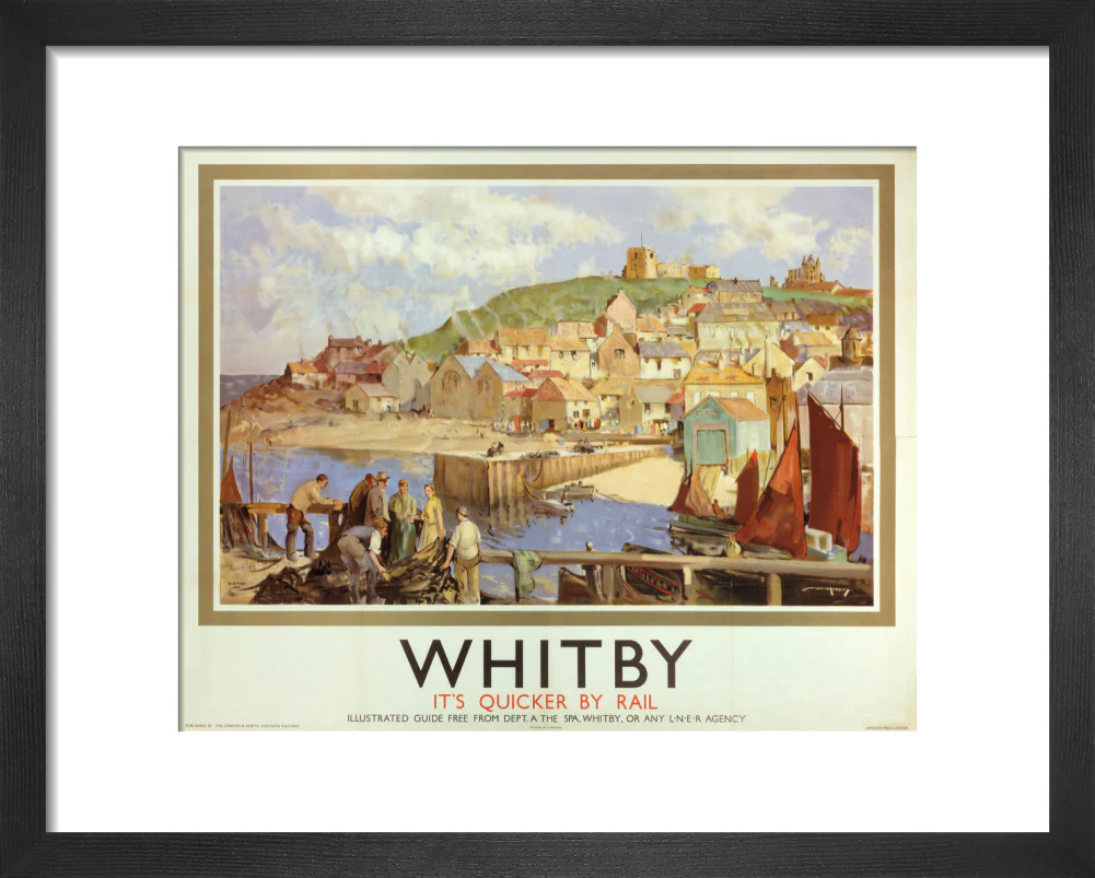'Whitby', LNER poster, 1935. - Image 3