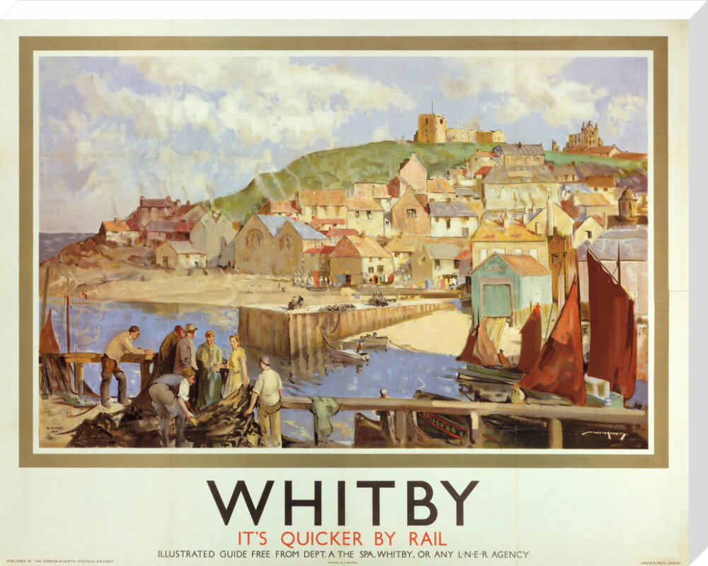 'Whitby', LNER poster, 1935. - Image 34