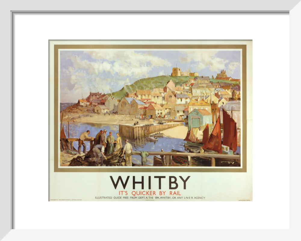 'Whitby', LNER poster, 1935. - Image 4