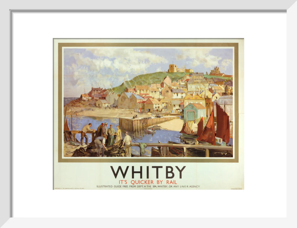 'Whitby', LNER poster, 1935. - Image 42