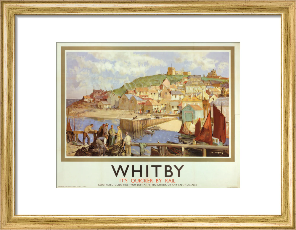 'Whitby', LNER poster, 1935. - Image 43