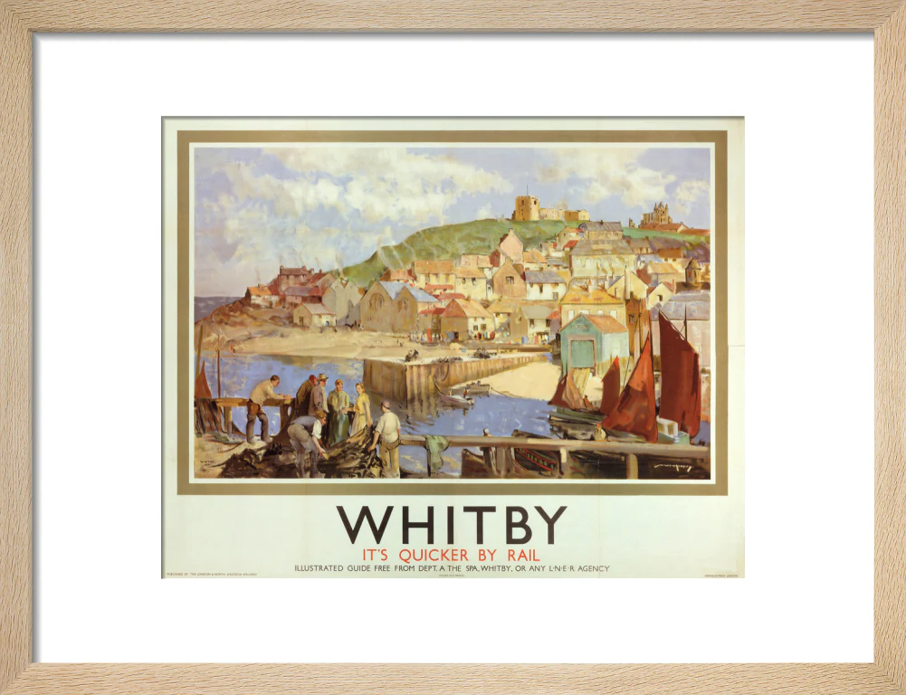 'Whitby', LNER poster, 1935. - Image 44