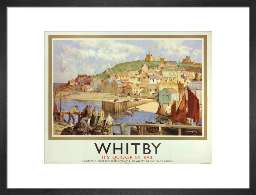 'Whitby', LNER poster, 1935. - Image 46