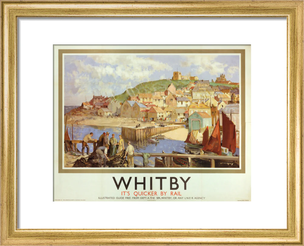 'Whitby', LNER poster, 1935. - Image 5