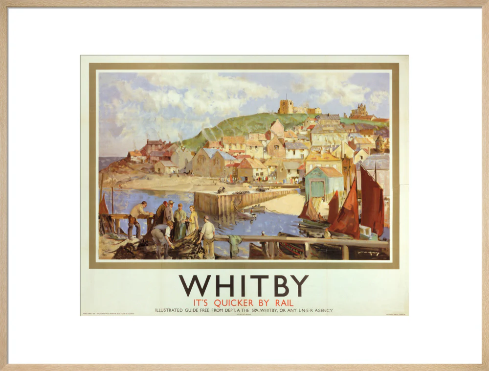 'Whitby', LNER poster, 1935. - Image 59