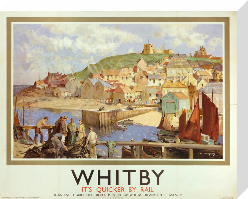 'Whitby', LNER poster, 1935. - Image 65