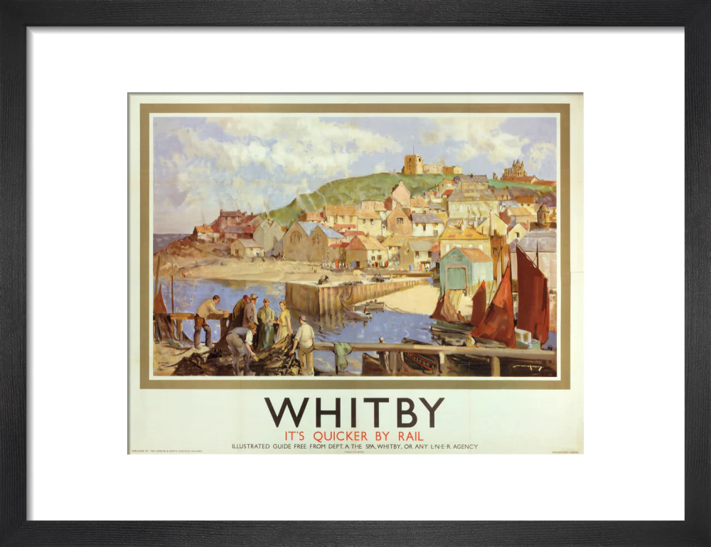 'Whitby', LNER poster, 1935. - Image 8