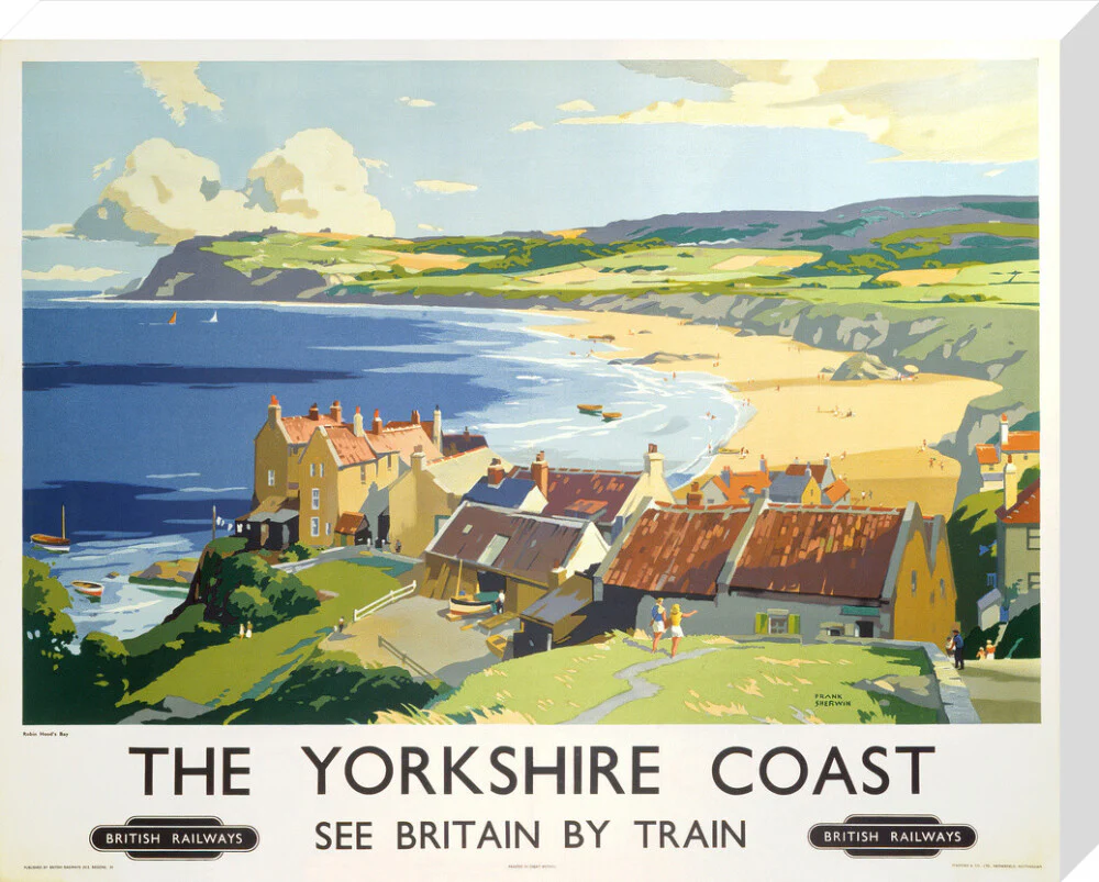 'The Yorkshire Coast', BR poster, 1950s. - Image 33