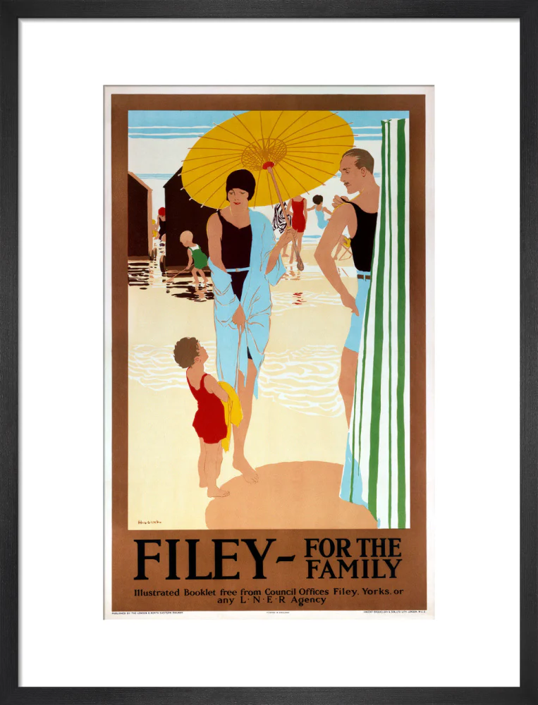 'Filey for the Family', LNER poster, c 1925. - Image 13