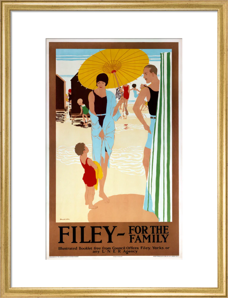 'Filey for the Family', LNER poster, c 1925. - Image 15