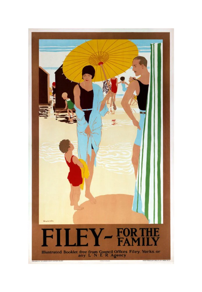 'Filey for the Family', LNER poster, c 1925. - Image 28