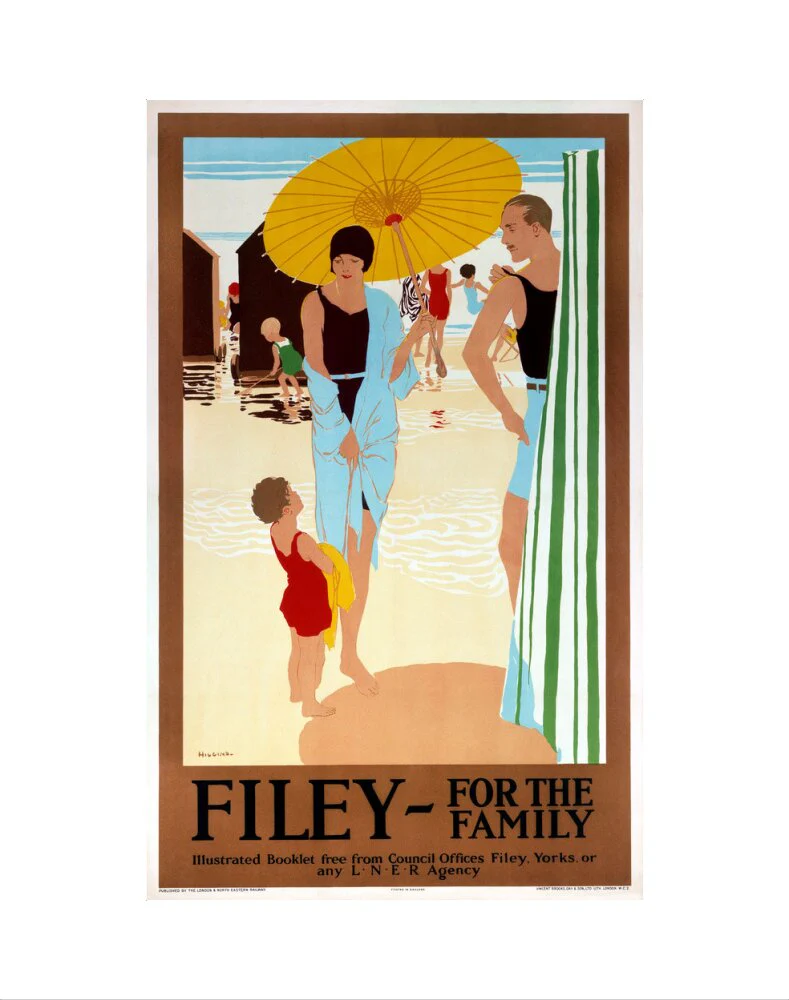 'Filey for the Family', LNER poster, c 1925. - Image 35