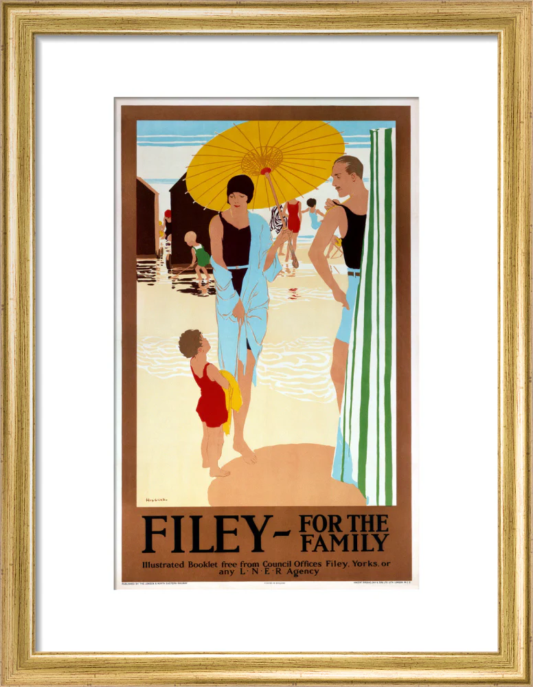'Filey for the Family', LNER poster, c 1925. - Image 43