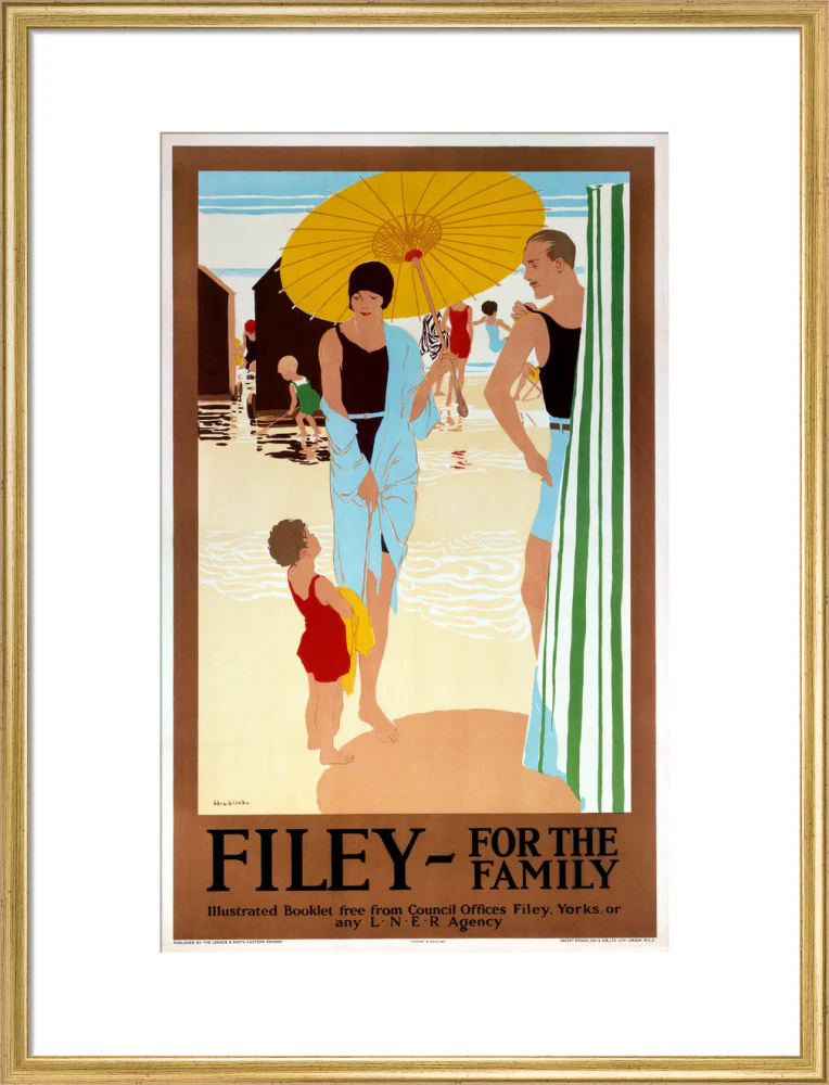 'Filey for the Family', LNER poster, c 1925. - Image 53