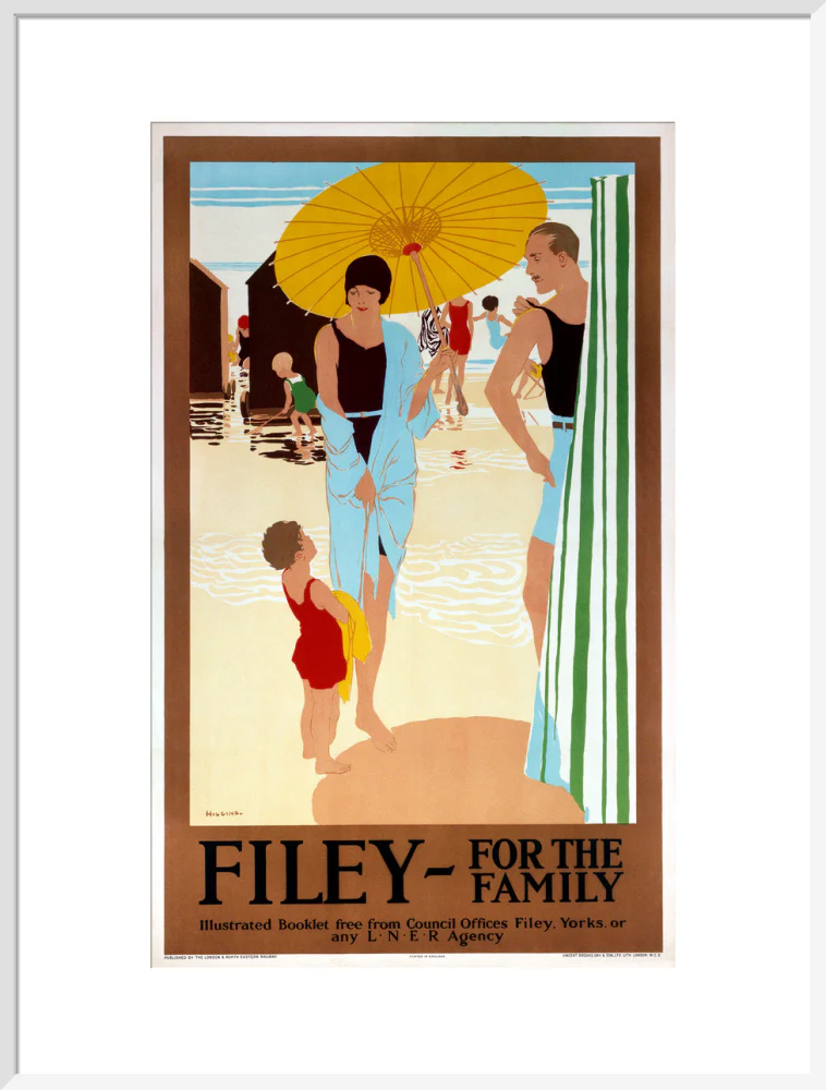 'Filey for the Family', LNER poster, c 1925. - Image 57