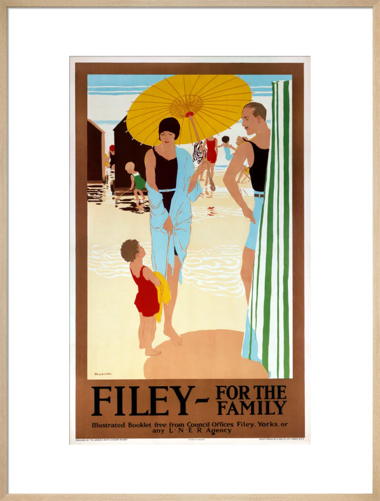 'Filey for the Family', LNER poster, c 1925. - Image 59