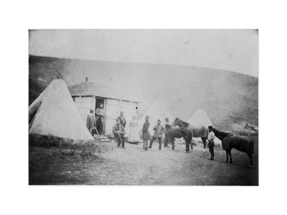 Captain Webb's hut, January 1856. - Image 22