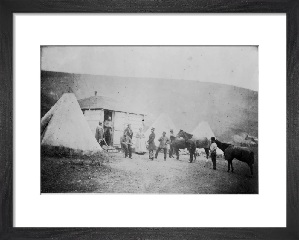 Captain Webb's hut, January 1856. - Image 3