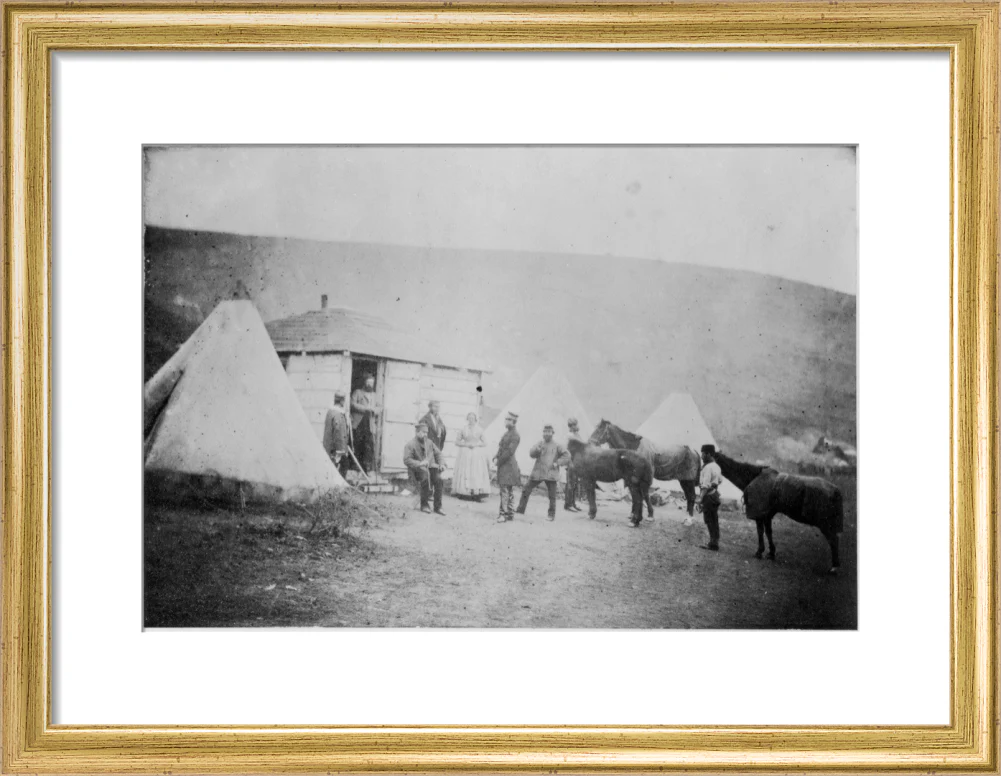 Captain Webb's hut, January 1856. - Image 43