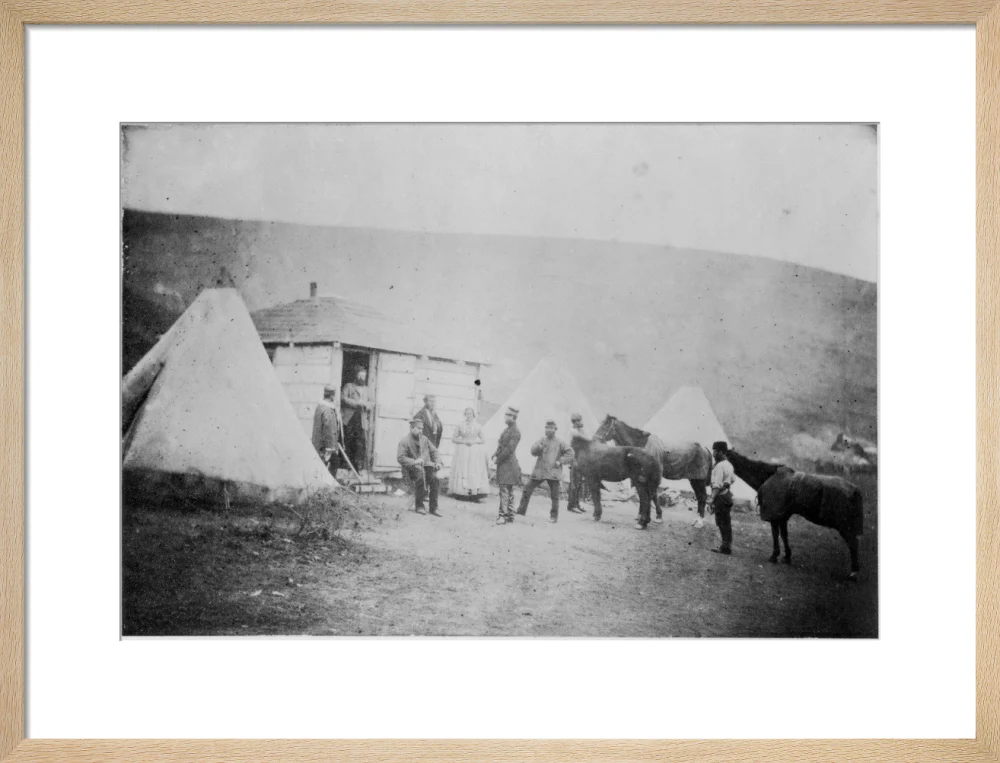 Captain Webb's hut, January 1856. - Image 78