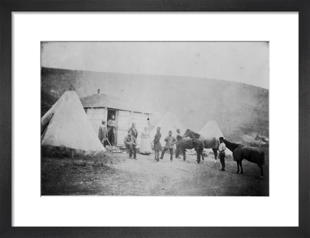 Captain Webb's hut, January 1856. - Image 8