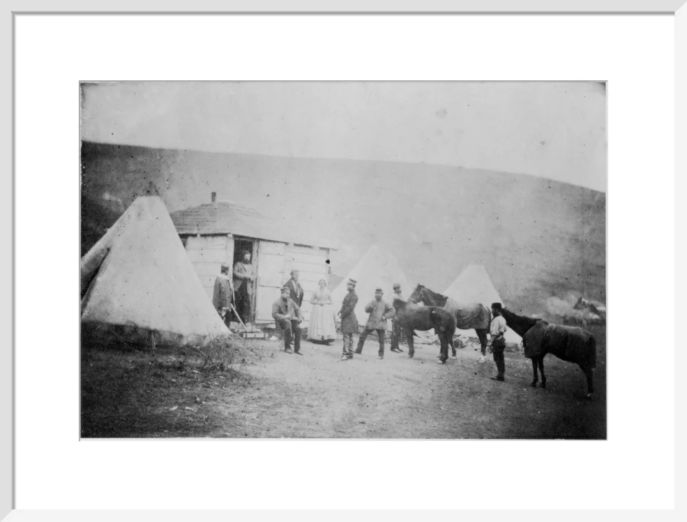Captain Webb's hut, January 1856. - Image 81