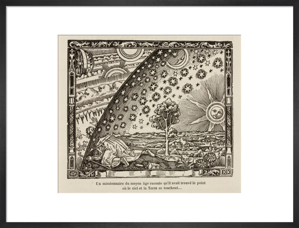 A medieval missionary finds the point where sky and earth touch, 1888. - Image 18