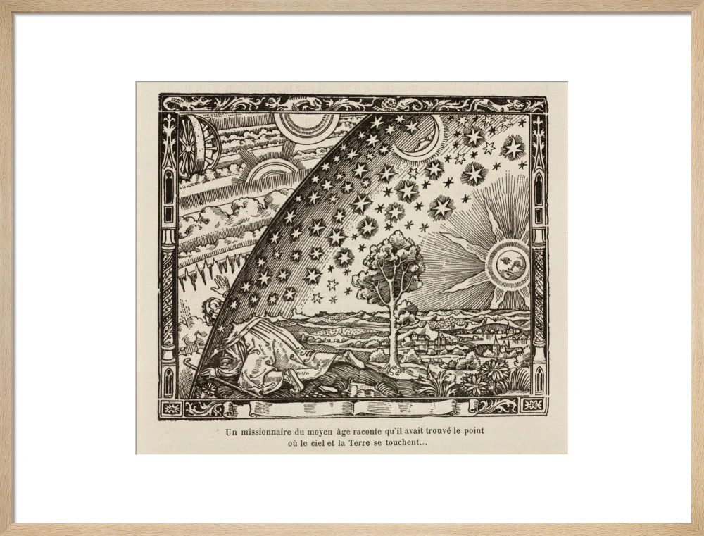 A medieval missionary finds the point where sky and earth touch, 1888. - Image 21