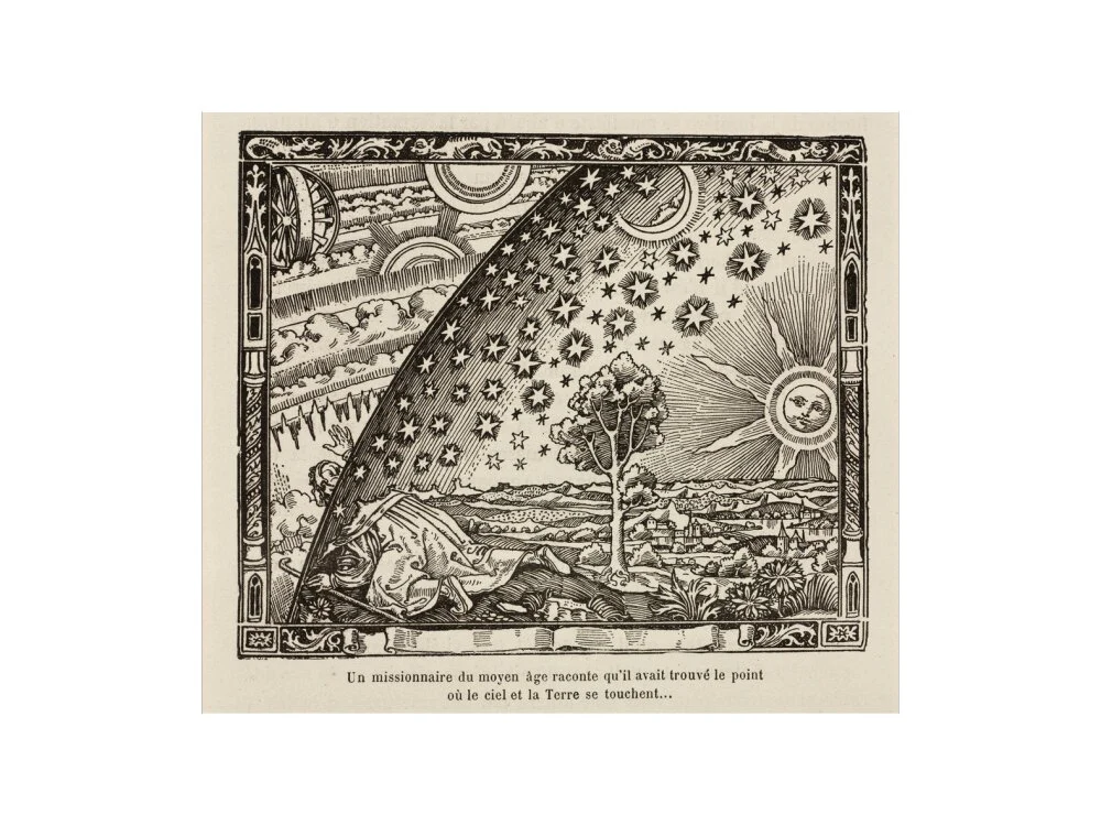 A medieval missionary finds the point where sky and earth touch, 1888. - Image 22