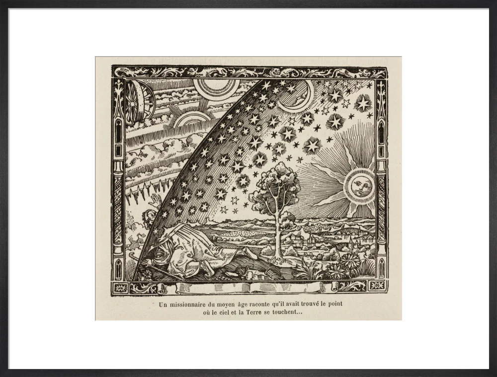 A medieval missionary finds the point where sky and earth touch, 1888. - Image 23