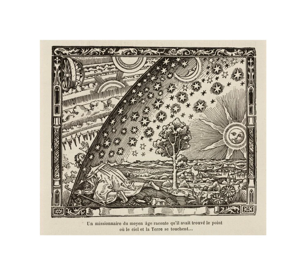 A medieval missionary finds the point where sky and earth touch, 1888. - Image 27