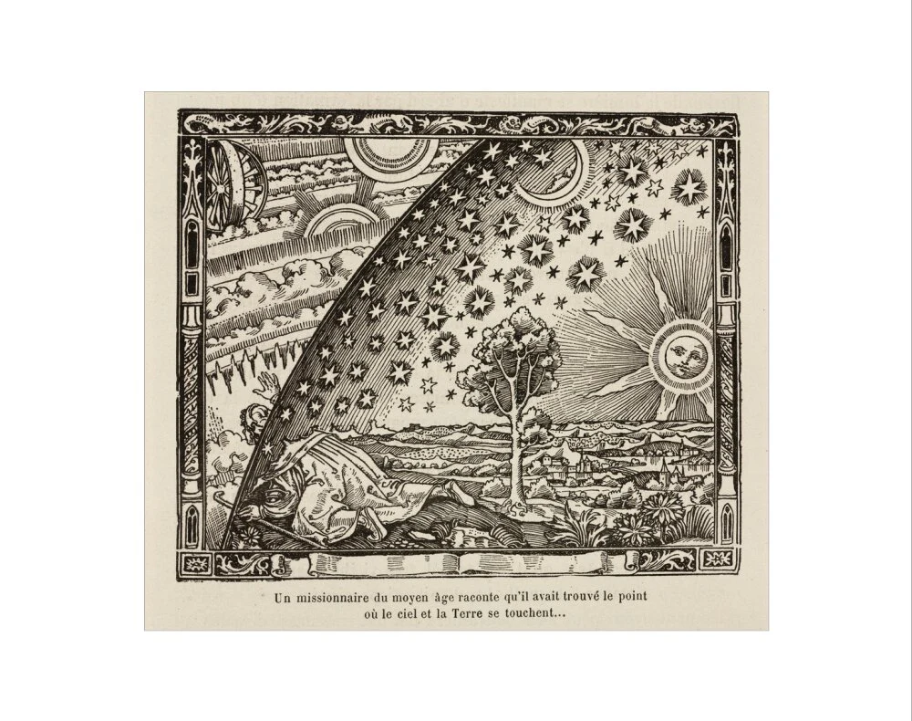 A medieval missionary finds the point where sky and earth touch, 1888. - Image 35