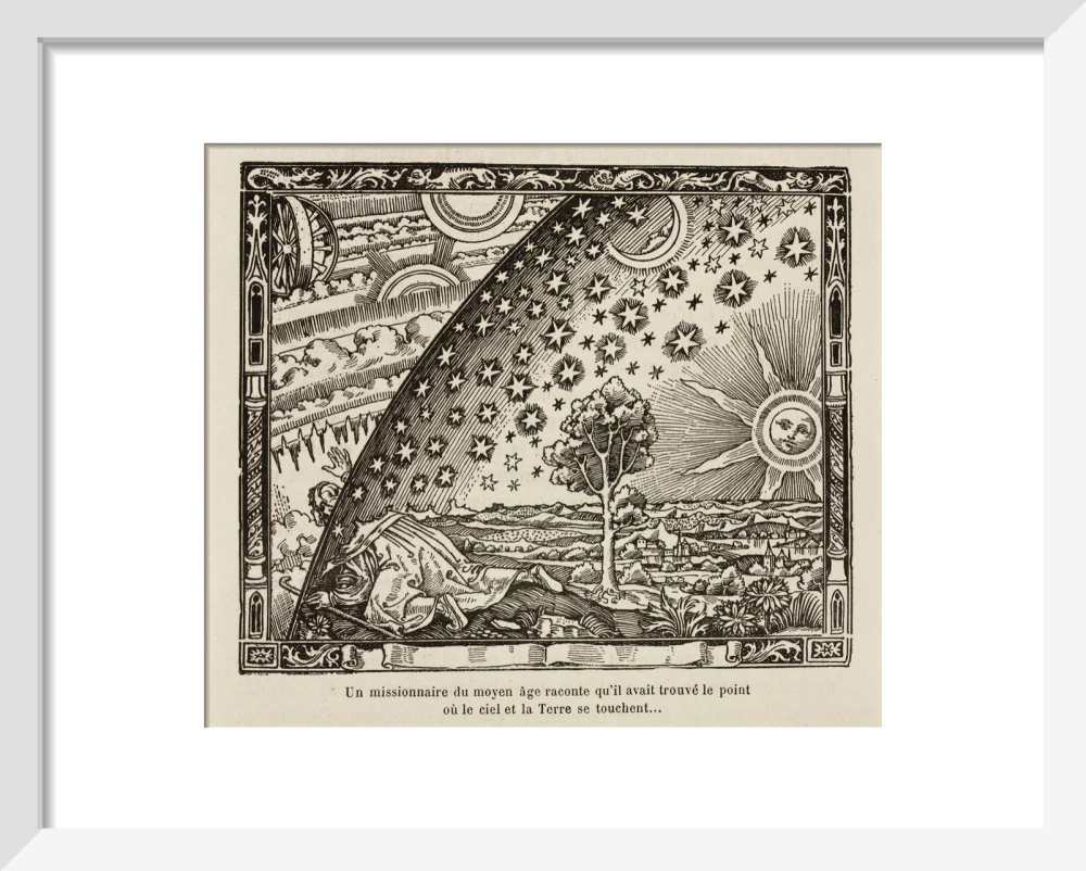 A medieval missionary finds the point where sky and earth touch, 1888. - Image 4