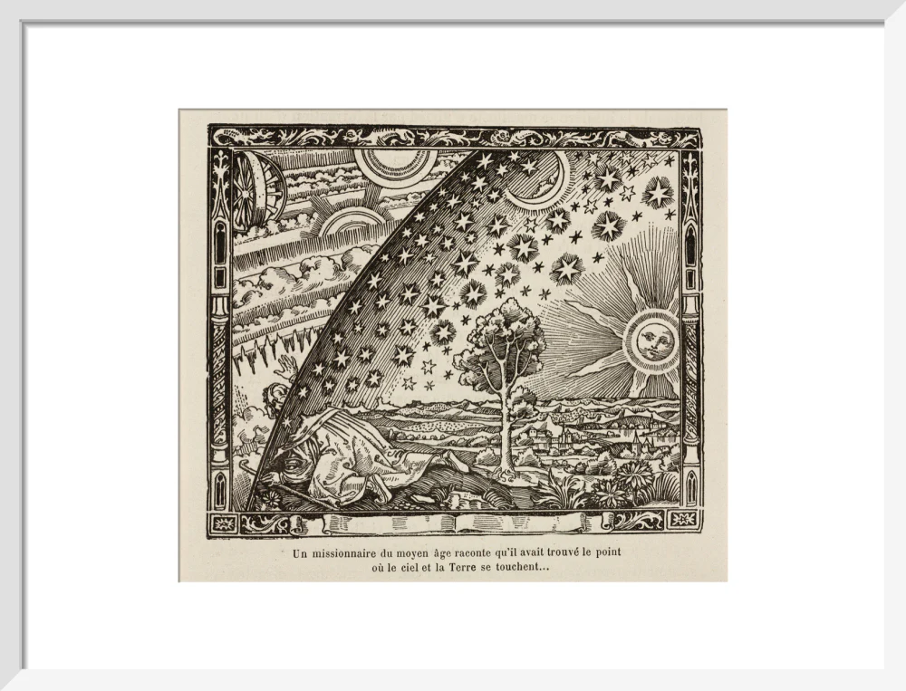 A medieval missionary finds the point where sky and earth touch, 1888. - Image 47